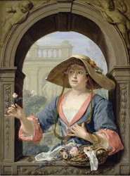 Portrait of the Mistress of the Artist M.C. Cremers